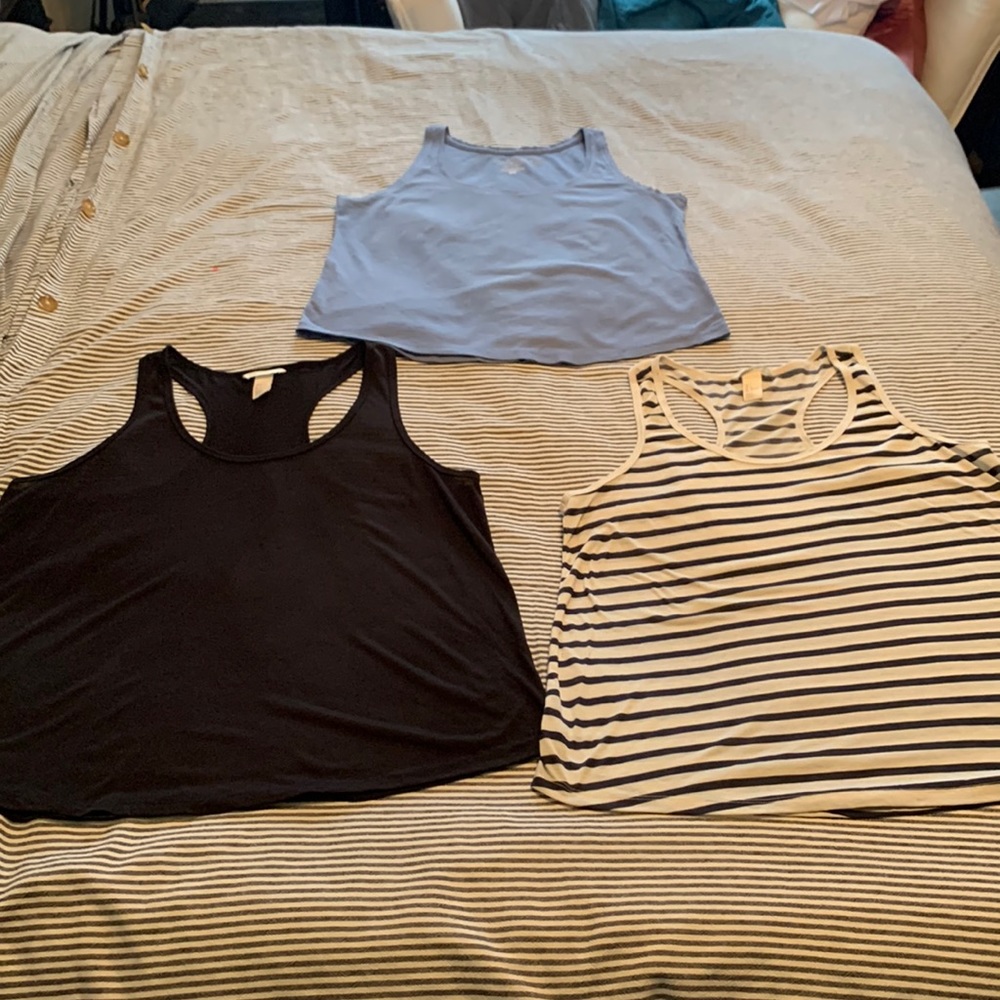 These are a bundle of 3 (Large) H&M Tank Tops for Women